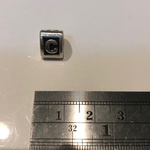 Pandora C charm